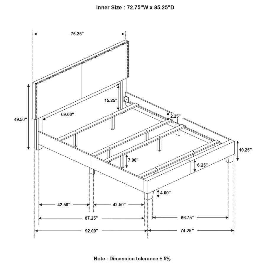 Boyd - Upholstered Panel Bed