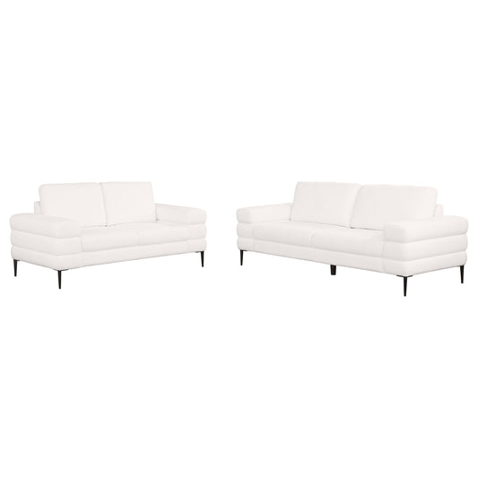 Jessel - Chenille Upholstered Sofa Set