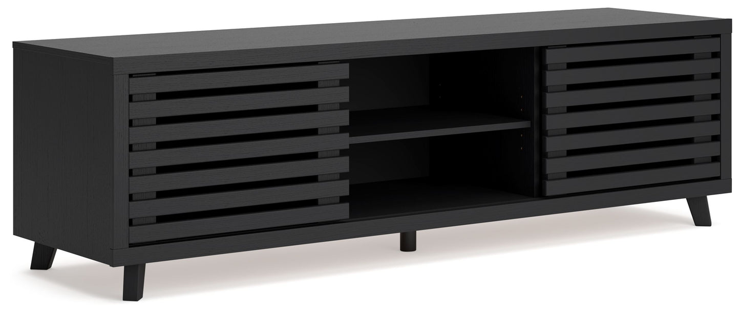 Danziar - Black - Extra Large TV Stand