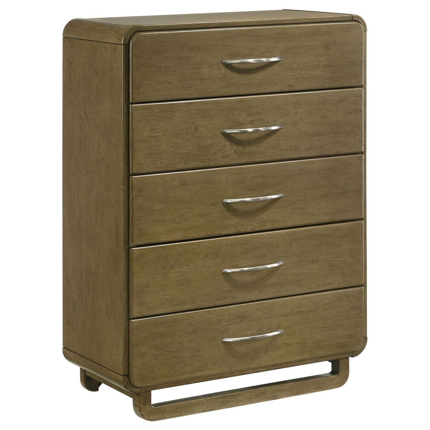 Amsbury - 5-Drawer Chest Of Drawers - Nutmeg