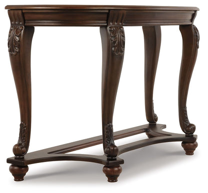 Norcastle - Dark Brown - Sofa Table