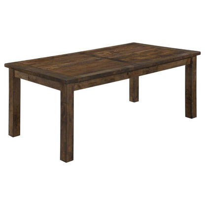 Coleman - Rectangular Dining Table - Rustic Golden Brown