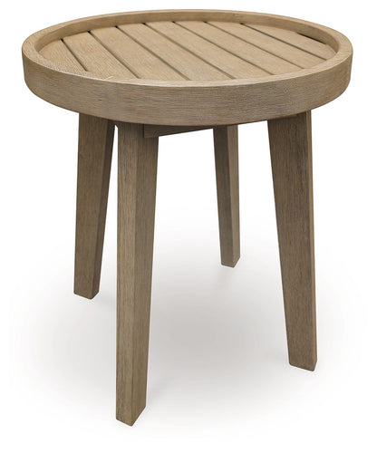 Marina Sun - Beige - Round End Table