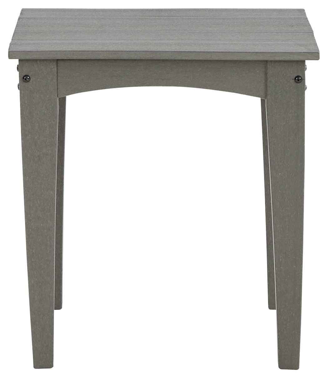 Visola - Gray - Square End Table