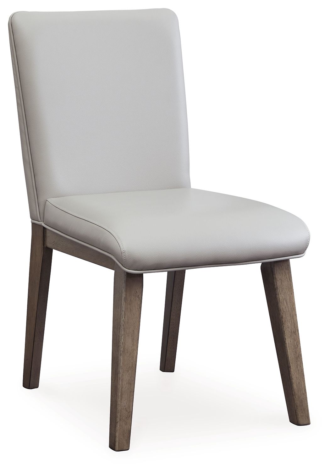 Loyaska - Grayish Brown - Dining Upholstered Side Chair (Set of 2)