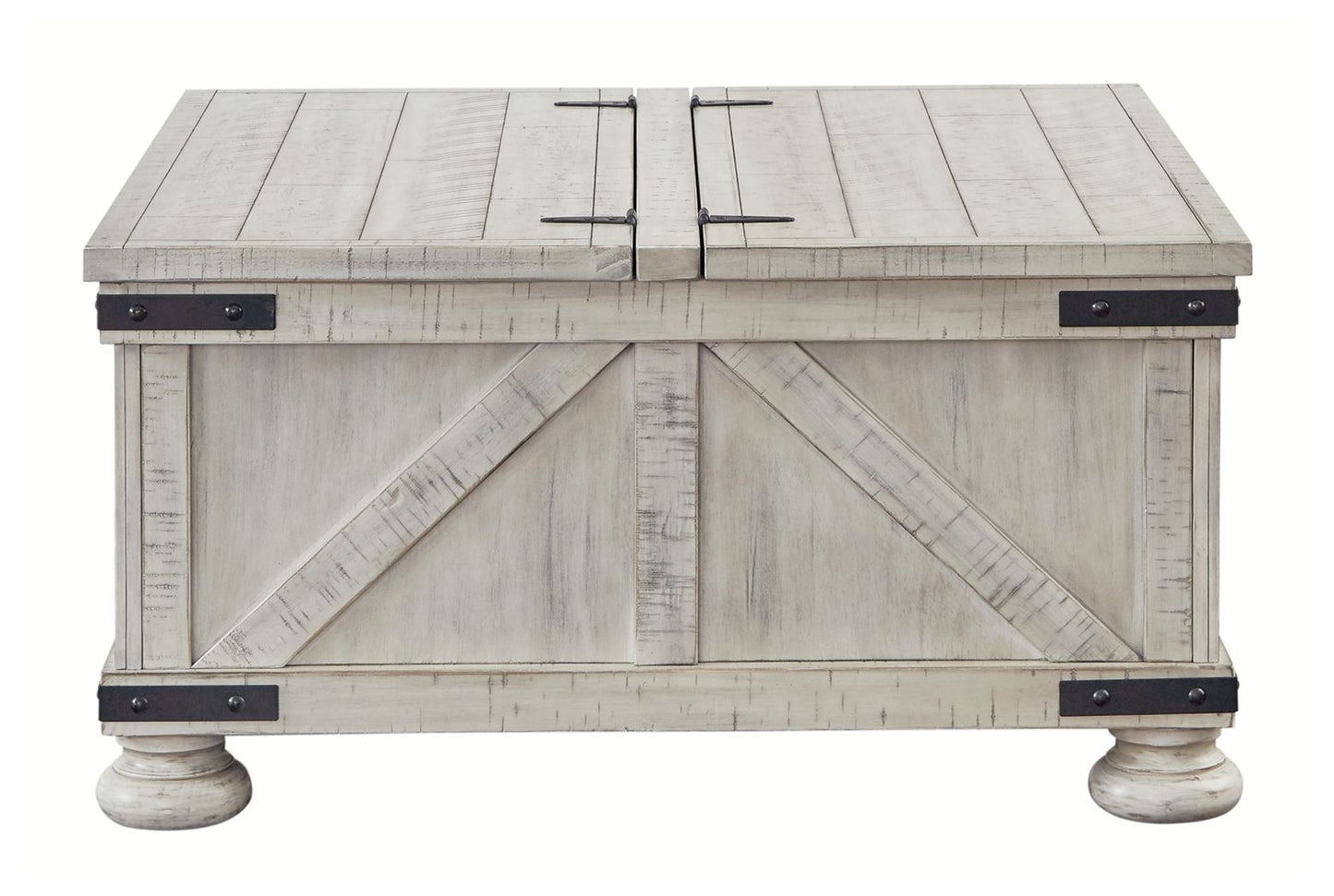 Carynhurst - Whitewash - Cocktail Table With Storage