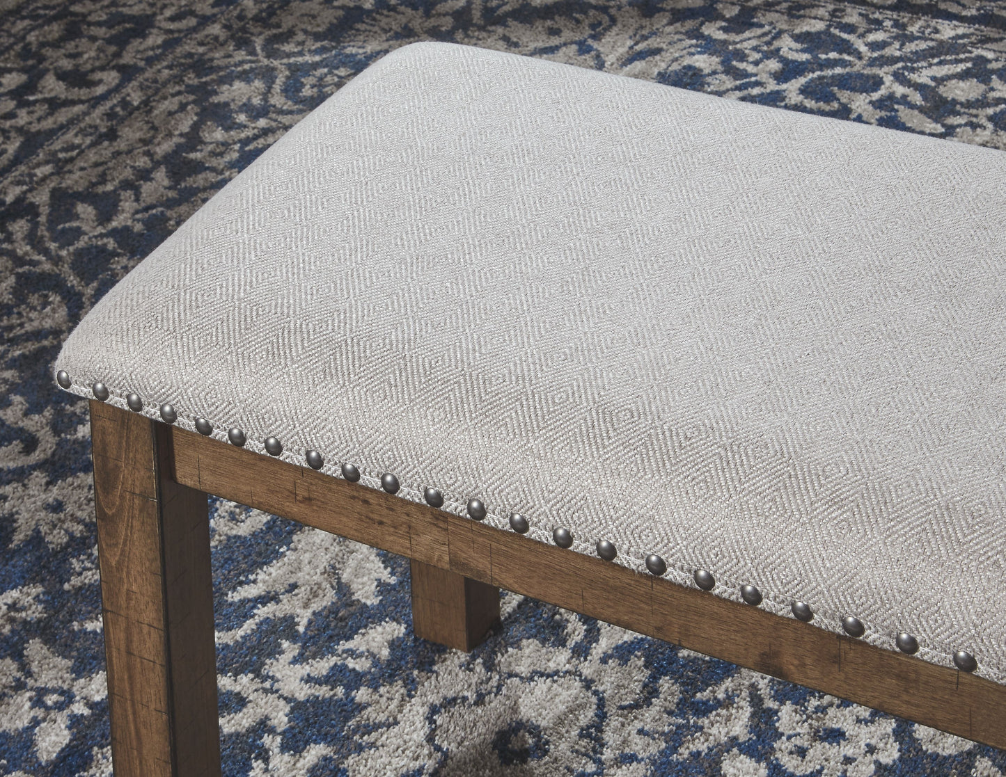 Moriville - Beige - Upholstered Bench