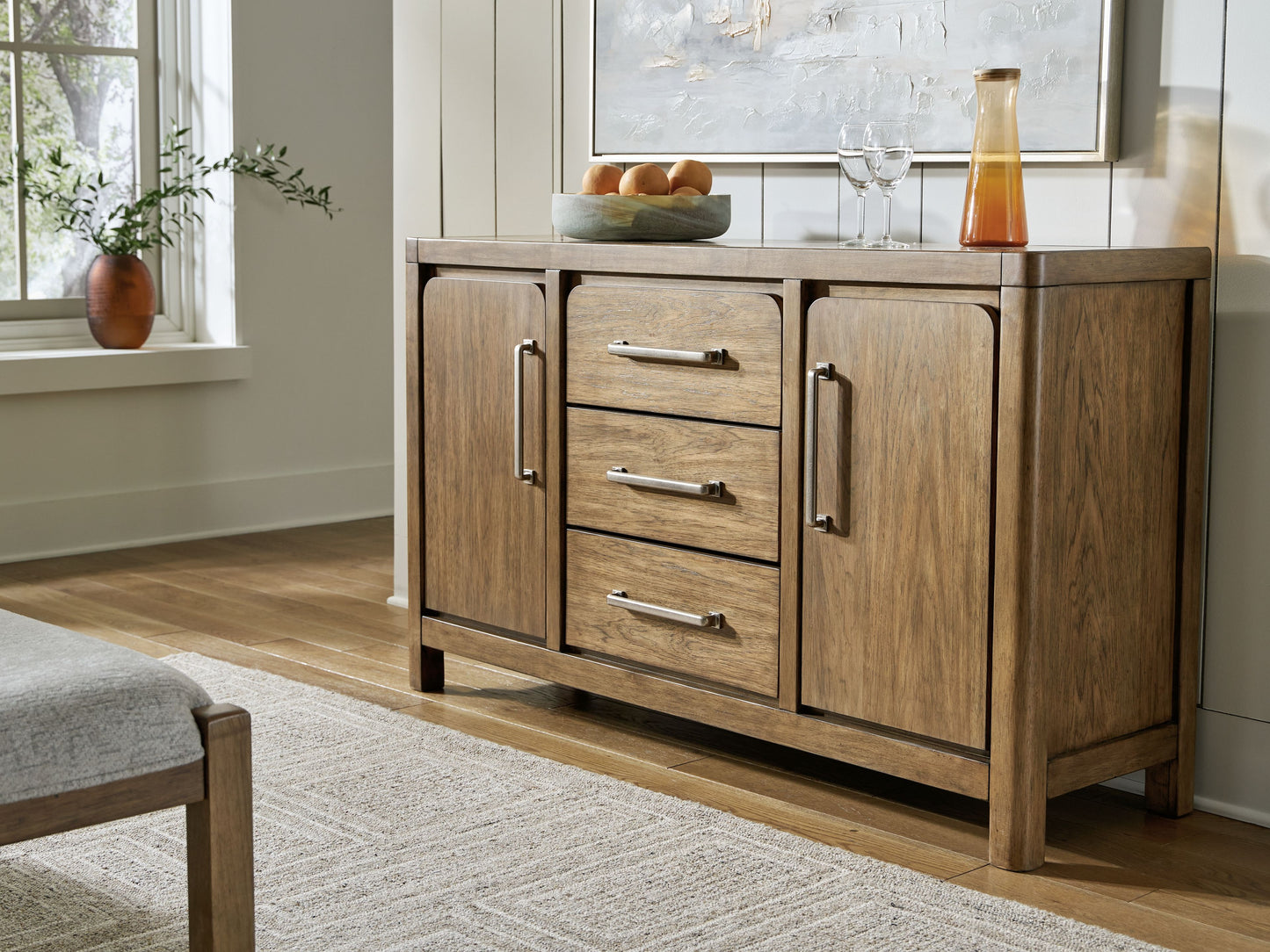 Cabalynn - Light Brown - Dining Room Server