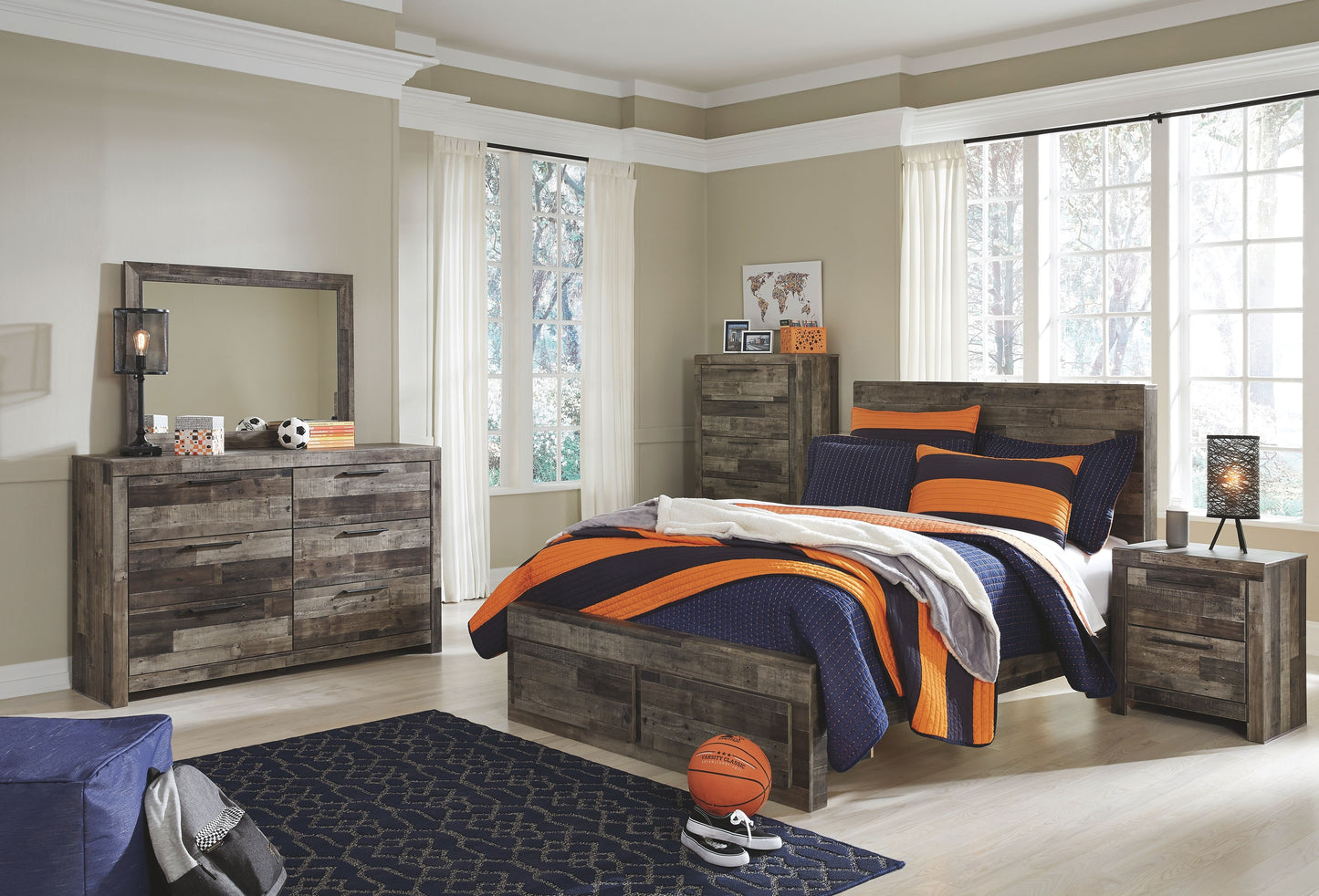 Derekson - Youth Panel Bedroom Set