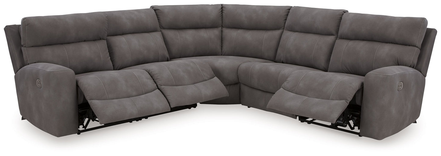 Next-gen Durapella - Power Reclinering Sectional Set