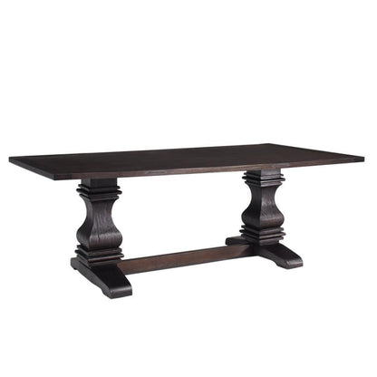 Parkins - Rectangular Dining Table - Rustic Espresso