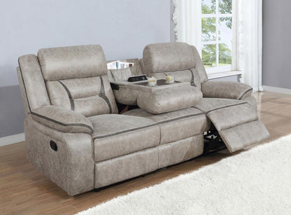 Greer - Upholstered Motion Reclining Sofa