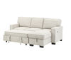 Estelle Sectional Sleeper with Chaise Storage