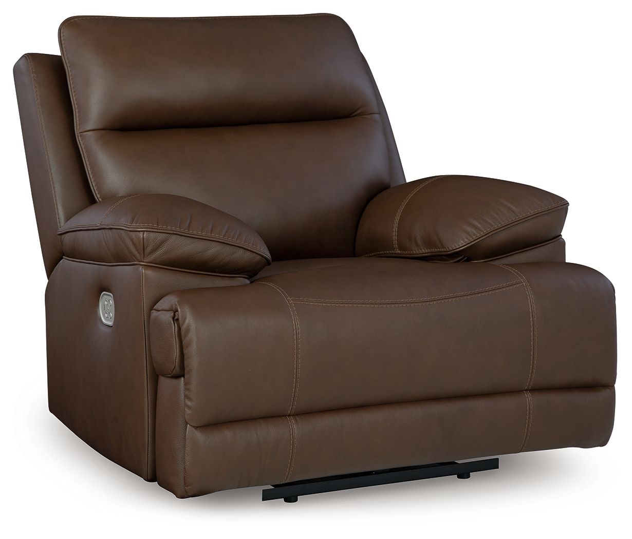 Vonryan - Tobacco - Power Recliner / Adj Headrest