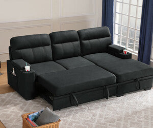 Sectional Sleeper with Storage