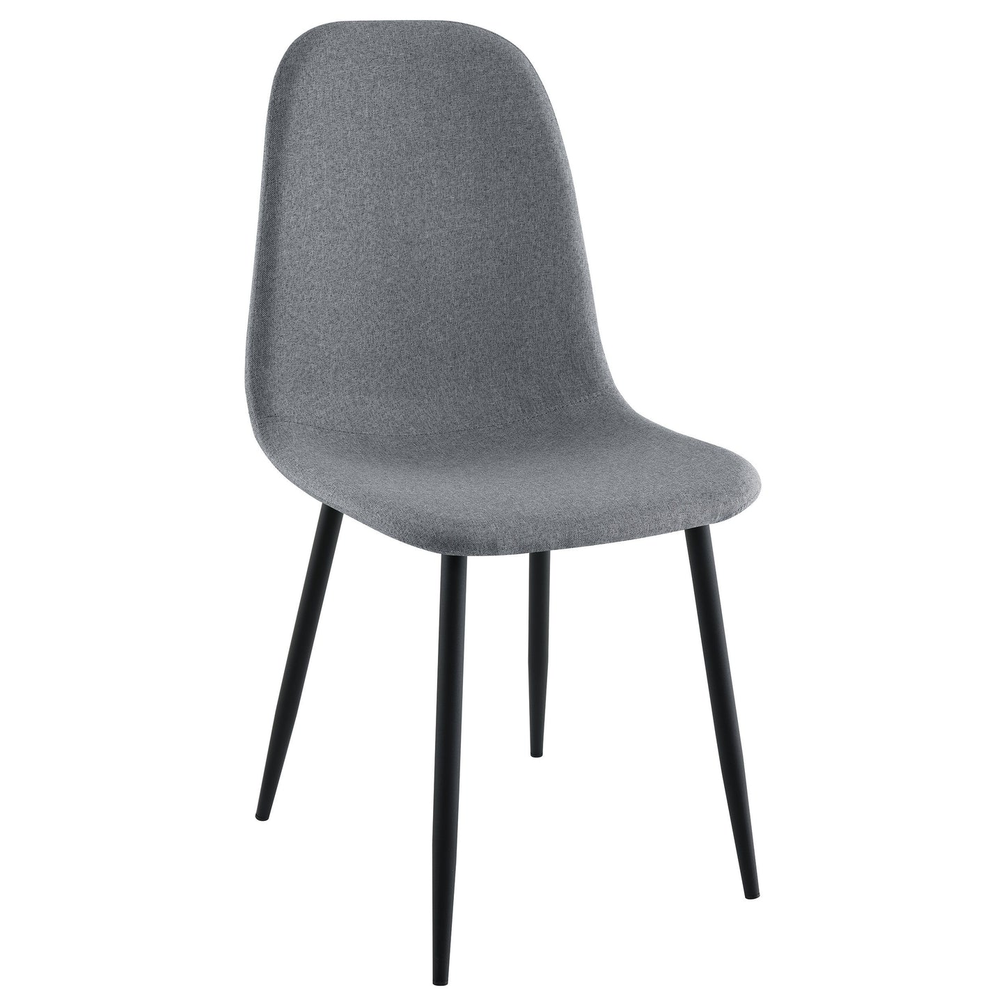 Dennison - Upholstered Dining Side Chair (Set of 4) - Gray