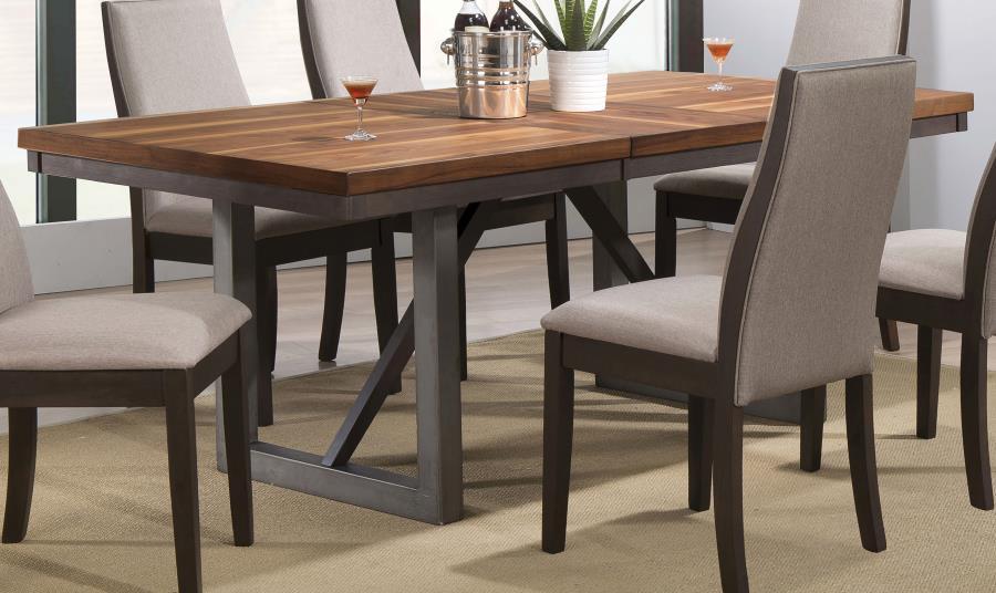 Spring Creek - Extension Dining Table - Natural Walnut