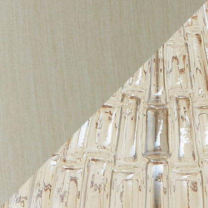 Latoya - Beige - Glass Table Lamp