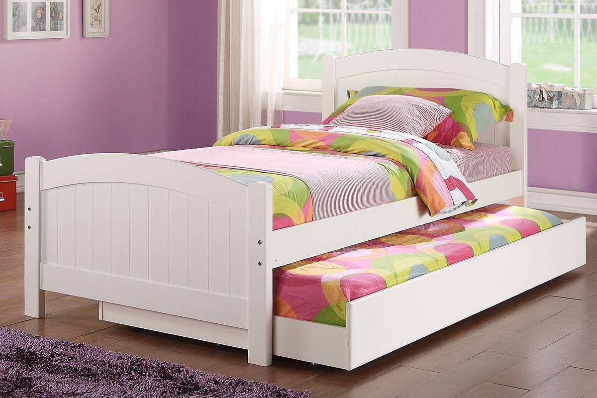 Twin Bed w/ Trundle