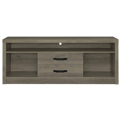 Burke - 3 Piece TV Entertainment Center - Gray Driftwood