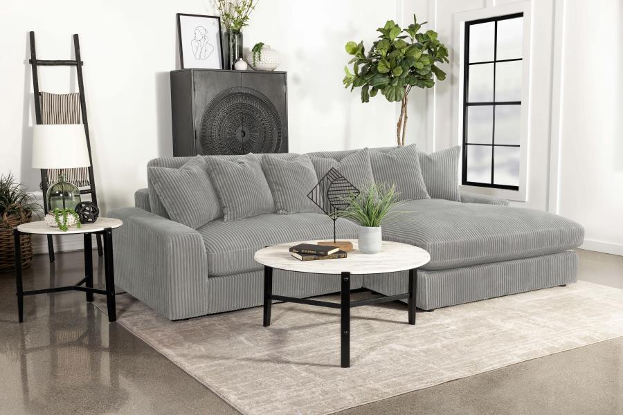 Blaine - Upholstered Reversible Chaise Sectional Sofa