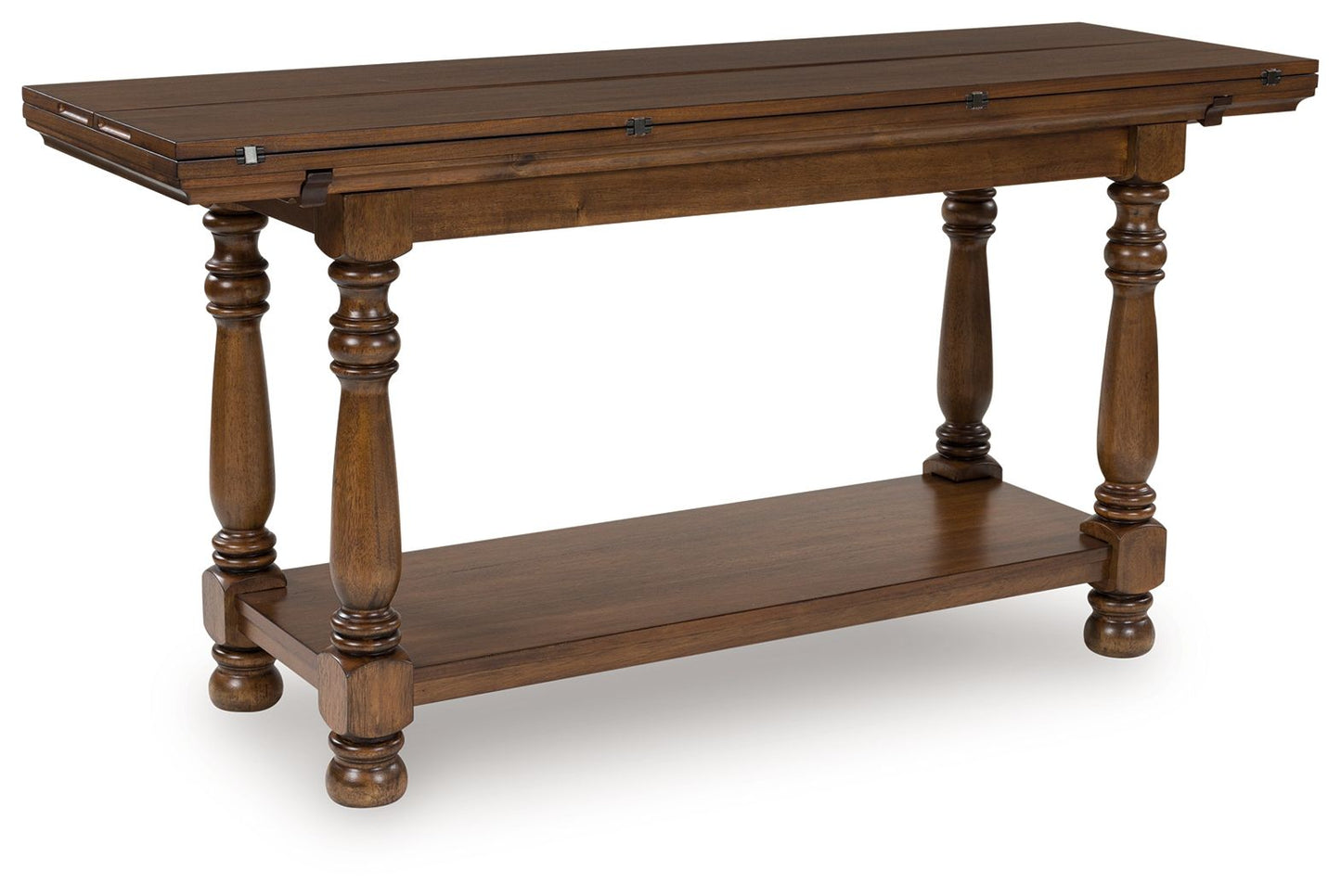 Sturlayne - Brown - Flip Top Sofa Table