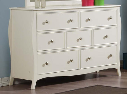 Dominique - 7-Drawer Dresser - Cream White