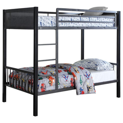 Meyers - Metal Bunk Bed With Loft