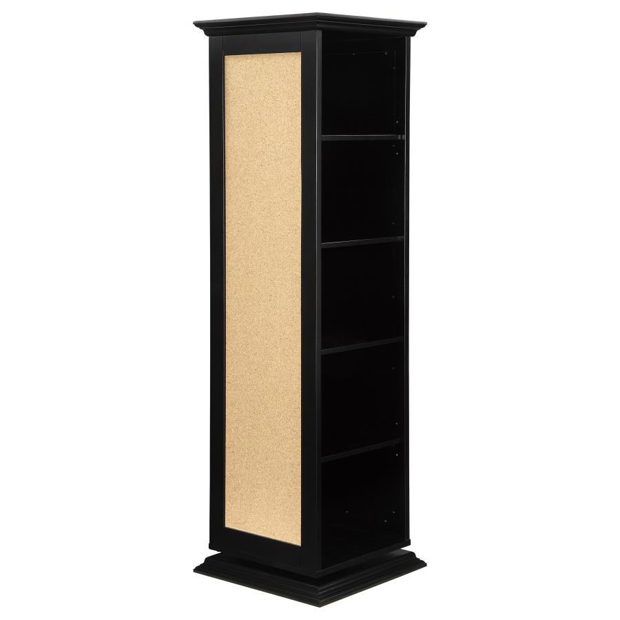 Robinsons - Swivel Accent Cabinet With Cork Board