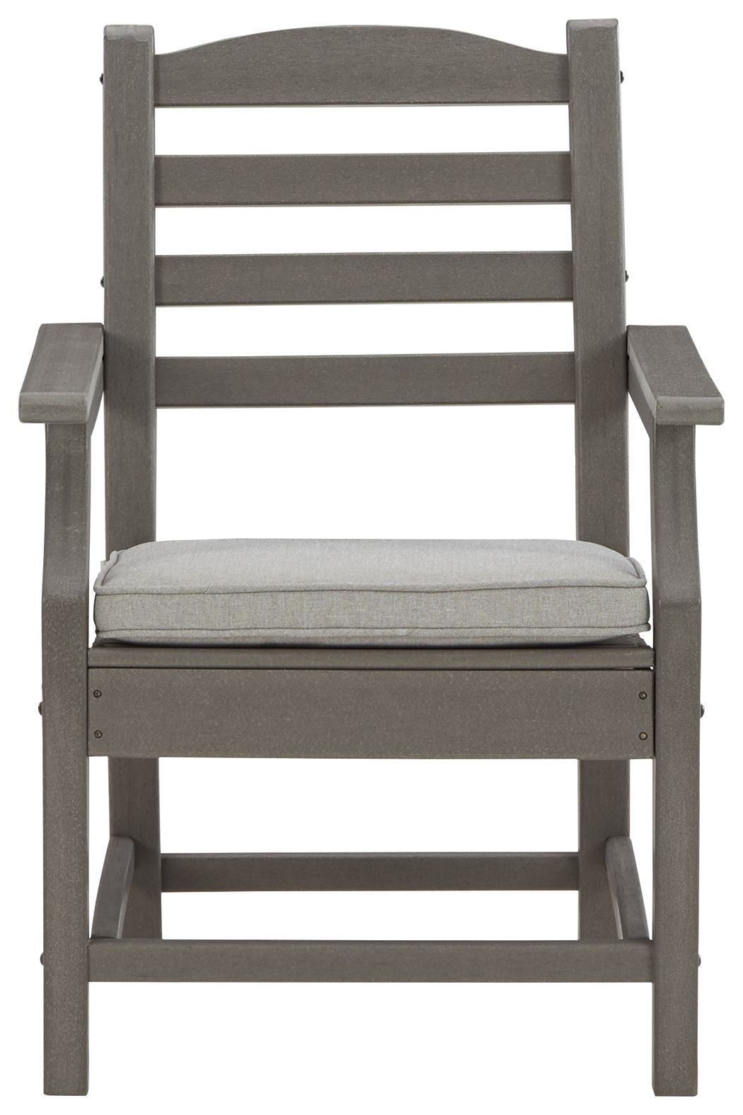 Visola - Gray - Arm Chair With Cushion (Set of 2)