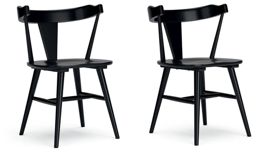 Gretlynn - Black - Dining Room Side Chair (Set of 2)