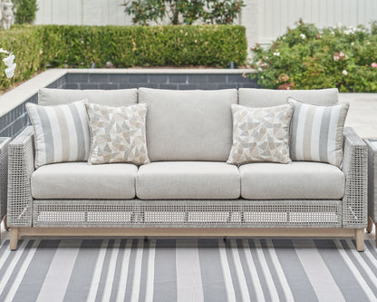 Seton Creek - Gray - Sofa With Cushion