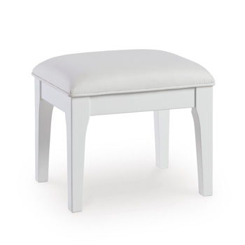 Chalanna - White - Vanity Stool