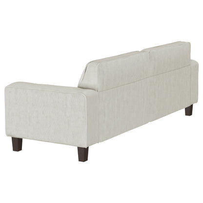 Deerhurst - Upholstered Tufted Track Arm Sofa Set