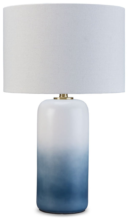 Lemrich - White - Ceramic Table Lamp