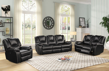 Power Recliner Breathable Air Leather Sofa