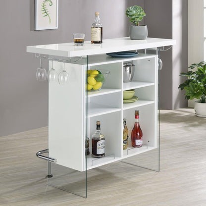 Acosta - Freestanding Home Bar Wine Cabinet