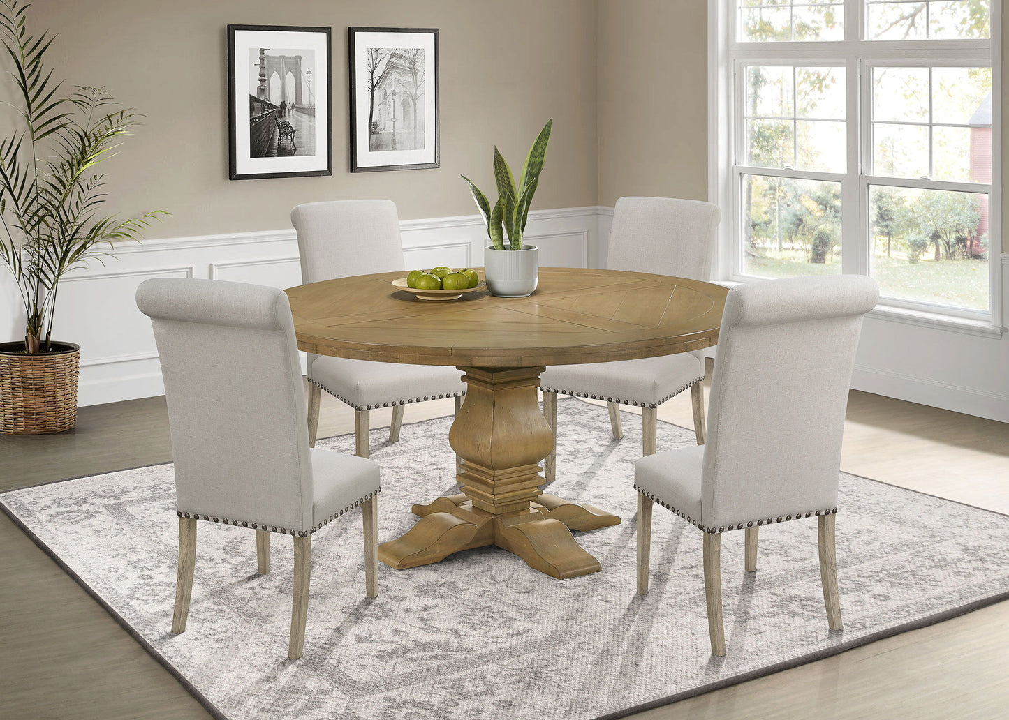 Florence - Round Dining Table Set