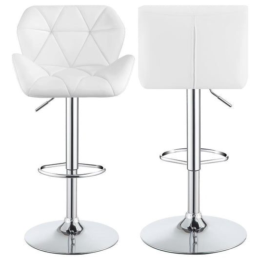 Berrington - Upholstered Adjustable Bar Stools (Set of 2)